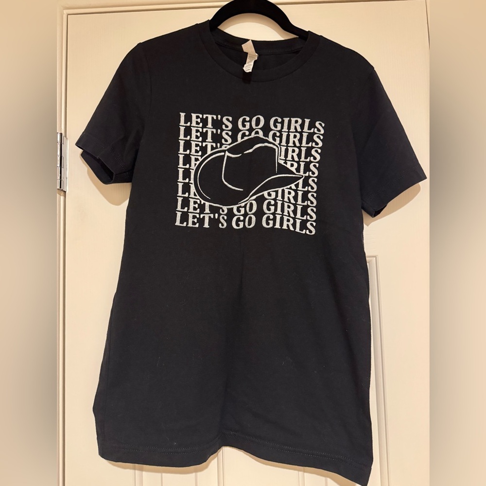 “ Let's Go Girls” Black T-Shirt